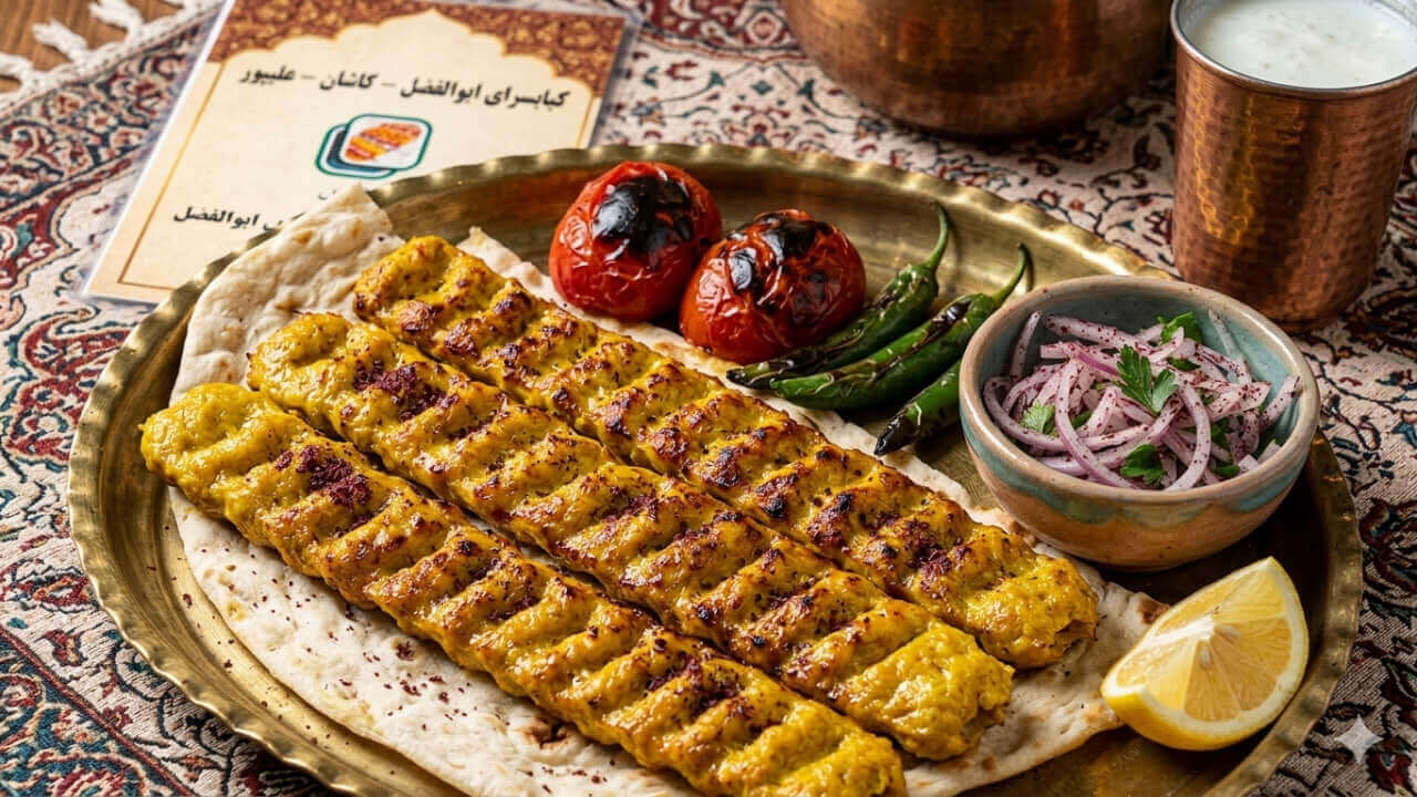 سفارش آنلاین کباب داغ کاشان